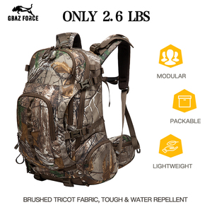 กระเป๋าเป้สะพายหลังกันน้ำ GAF 30L ลายพรางเล็ก สำหรับผู้ชาย ใช้สำหรับล่าสัตว์ พร้อมช่องใส่ปืน - Product Image 1