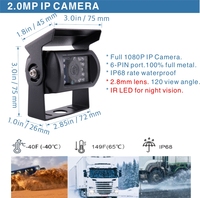 Enregistreur vidéo numérique (DVR) mobile 4 canaux 1080P ODM/OEM pour véhicule, camion et moniteur HD IPS 7 pouces pour flotte de camions, fourgonnettes et bus