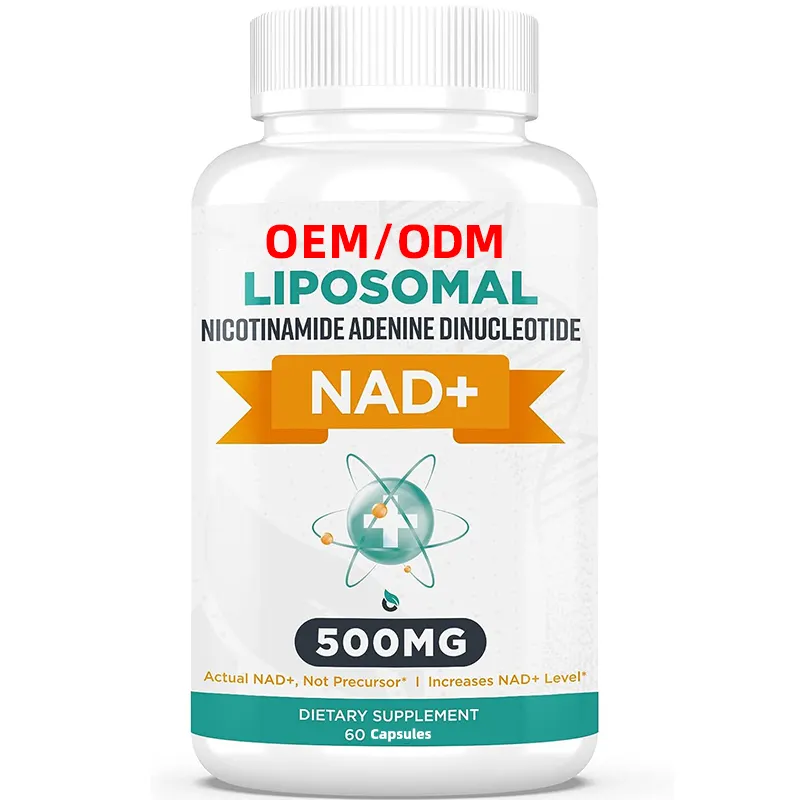 60 Softgels Liposomal Nad + 500 Mg Max Absorption Stimulant Complément Alimentaire Pour Un Vieillissement En Bonne Santé