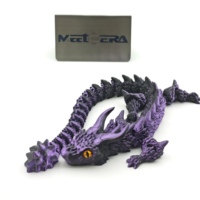 Dragón de Impresión 3D, Pequeño Dragón Volador de Juguete, Adorno Animal Impreso en 3D, Material PLA/PETG, Regalo Creativo, Suministro de Fábrica