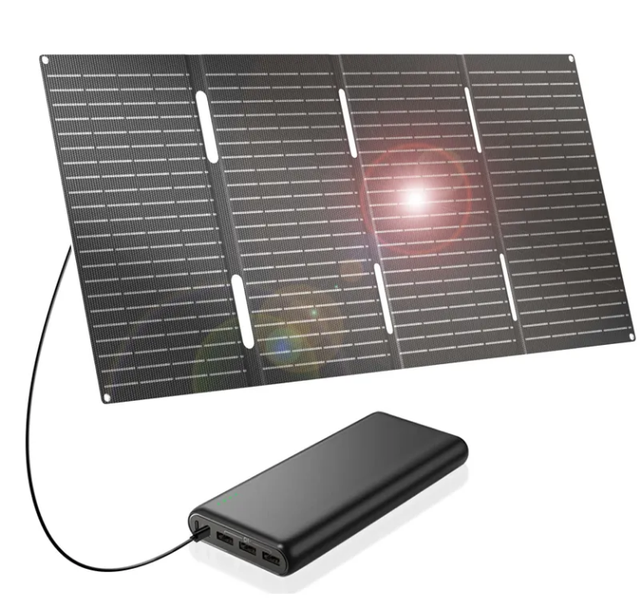 High Efficiency Mono Small Foldable Solar Panel 10W 15W 20W 30W 60W 5V USB Solar Panel Portable Solar Charger for Camping Hiking