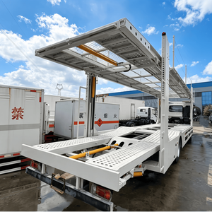 Transporte de Vehículos, Camión de 2 Ejes, Transportador de Autos, <span class=keywords><strong>Remolque</strong></span> de Camión Transportador de Autos con 6/8 Asientos en Venta - Product Image 1