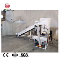 PP Jumbo Sacs LDPE HDPE Films Retraitement Granulés Fabrication Granulateur Plastique Melter Densificateur Agglomérateur