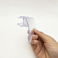 Bande de présentation personnalisée en usine, étagère en PVC, bande adhésive en plastique pour les rayons de supermarché