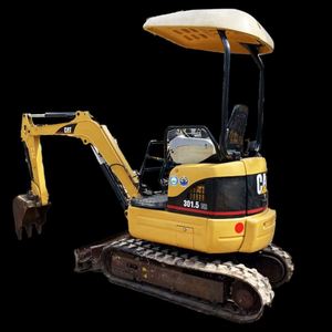 Mini-excavatrice 1 tonne, 2 tonnes, 1,5 tonne Caterpillar 301.5 CAT 301.5, pompe hydraulique Caterpillar d'origine japonaise, certifiée CE - Product Image 2