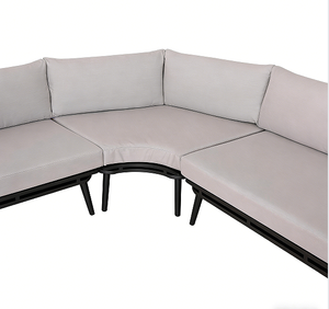 Ensemble de canapés d'extérieur modernes et écologiques en aluminium et <span class=keywords><strong>rotin</strong></span> pour hôtel de luxe, appartement et <span class=keywords><strong>salon</strong></span> - Product Image 5