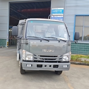 ISUZU 4x2 Compress Garbage Truck 6cbm Rear Loading Disposal Refuse <b>Waste</b> Compactor Dump Garbage Truck for Sale - Product Image 2