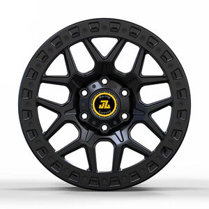 JZ CNC Custom 17-26 pouces 5x130 6x139.7 25-50 Pick-up Trucks Beadlock Off-Road 6061-T6 4x4 Jante forgée pour G50 JL/JT <span class=keywords><strong>M3</strong></span> - Product Image 4