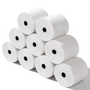 Papel Térmico para Fax de Alta Calidad y Bajo Precio, Rollo de 80x80mm para Caja Registradora e Impresora Térmica - Product Image 1