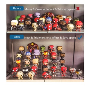 Acrylic Shelf for Perfume Organizer 4 Tier <strong>Funko</strong> <strong>POP</strong> <strong>Shelves</strong> Cologne Organizer Tiered Riser Display Stand - Product Image 4