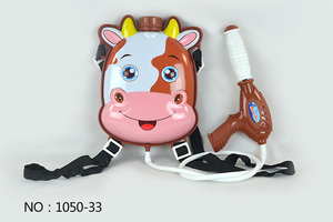 Venta al por mayor de gran capacidad de verano Mochila de agua portátil de plástico para niños actividades al aire libre pistola de agua juguetes de chorro portátil para niños - Product Image 5