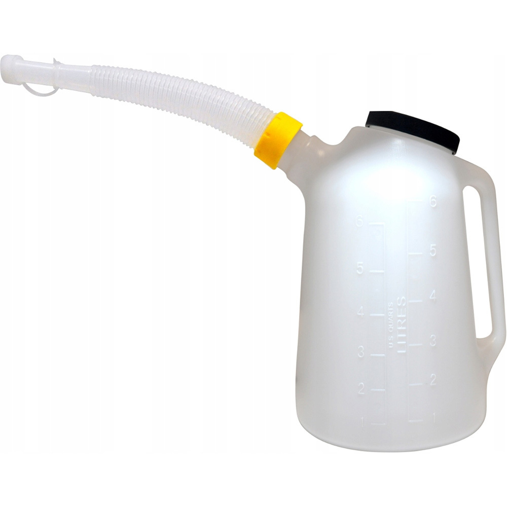 Caraffa in plastica graduata con beccuccio Caraffa in plastica graduata con beccuccio