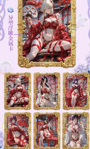 Cartes à collectionner YS tendance sur le thème des déesses, cartes à jouer <span class=keywords><strong>Mitao</strong></span> imprimées avec des motifs d'anime exquis, jeux de société de table, passe-temps - Product Image 2
