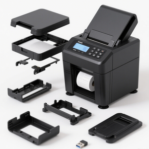 Cao cấp tùy chỉnh các bộ phận nhựa cho ép phun của công nghệ mới màu kép in inkless Máy in hóa đơn nhiệt - Product Image 1