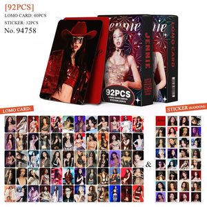 92 Pezzi di Carte Fotografiche di JENNIE, Tour Musicale Globale, Carte Fotografiche di Kim Jennie, Adesivi, Carte LOMO - Product Image 2