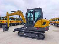 Excavator Mini Compact XE60G PRO, Mesin Penggali Crawler 6 Ton 35kW dengan Bucket 0.24m³ untuk Konstruksi Perkotaan