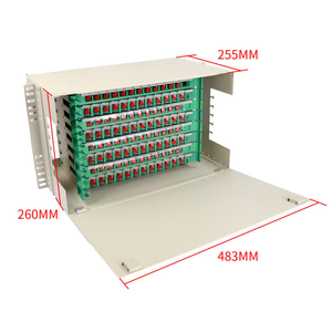 OEM 19 pouces Full FC 96 cœurs ST SC LC Unité de distribution de <span class=keywords><strong>fibre</strong></span> <span class=keywords><strong>optique</strong></span> ODF FDF Boîtier 3U Armoires intérieures - Product Image 2