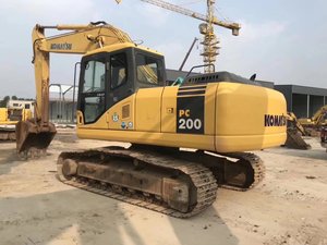 2018-2021 Komatsu Pc200-7 excavatrice utilisée Komatsu PC200 10 tonnes poids de fonctionnement 3M capacité de seau équipé moteur de pompe à moteur CAT - Product Image 2