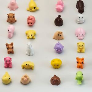 Mini-<span class=keywords><strong>animaux</strong></span> en résine lumineux qui brillent dans le noir, figurines miniatures, petits <span class=keywords><strong>animaux</strong></span> pour cadeau de Pâques - Product Image 5