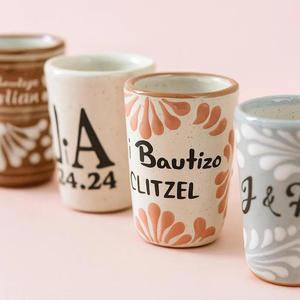 <span class=keywords><strong>Set</strong></span> di Bicchierini Messicani in Ceramica Personalizzati di Alta Qualità, Classici e Colorati per Whisky e Tequila - Product Image 4