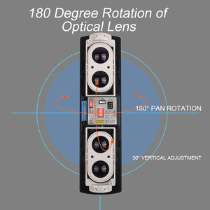 Ngoài trời 4 chùm cảm biến hồng ngoại dò hồng ngoại hoạt động quang điện bốn chùm cảm biến để bảo vệ chu vi - Product Image 6