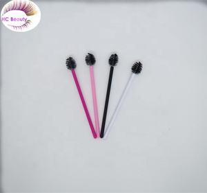 Maskara warna-warni <span class=keywords><strong>Mini</strong></span> sekali pakai aplikator kuas Spoolie tongkat rias untuk ekstensi bulu mata, 50 buah/tas - Product Image 4