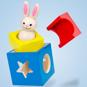 ของเล่นเสริม<span class=keywords><strong>พัฒนา</strong></span>การ กระต่ายน้อยในกล่องวิเศษ ตัวต่อไม้สำหรับเด็กเล็ก เด็กวัยหัดเดิน - Product Image 3