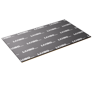 Lanbo Feuille Butyle <span class=keywords><strong>Isolant</strong></span> Sonore De Voiture Tapis D'amortissement Des Vibrations Mousse De Caoutchouc - Product Image 2