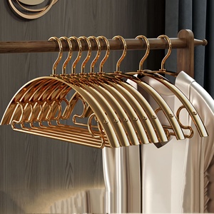 <span class=keywords><strong>Cintre</strong></span> en alliage d'aluminium spatial à épaules larges, solide et épais, antidérapant pour draps, séchage à l'air, <span class=keywords><strong>cintre</strong></span> métallique - Product Image 6