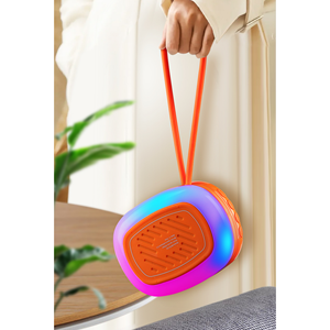 ลำโพงบลูทูธไฟ LED แบบพกพาขนาดเล็กกันน้ำสำหรับฟังเพลง - Product Image 4