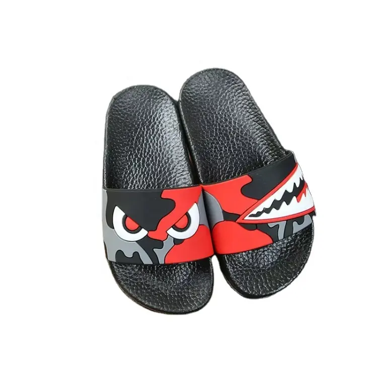 Nieuwe Zomer Kinderen Slippers Voor Jongens Meisjes Sandalen Cartoon Haai Kids Flip Thuis Badschoenen Baby Casual Strandschoenen