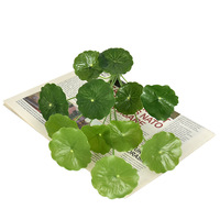 Feuilles artificielles personnalisées, plantes décoratives en pot écologiques, petites fausses plantes de jardin, feuilles artificielles pour aménageurs paysagers