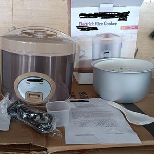 Olla <span class=keywords><strong>Arrocera</strong></span> Eléctrica Automática de Estilo <span class=keywords><strong>Vintage</strong></span>, Cilíndrica, 1.8L, con Revestimiento Antiadherente, Función de Mantener Caliente, Taza Medidora y Paleta, para Uso Doméstico - Product Image 6