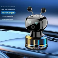Diffuseur d'arômes intelligent pour voiture à commande vocale et parfum liquide avec pulvérisateur de parfum pour tableau de bord - Décoration estivale haut de gamme pour hommes