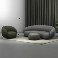 Custom Tufted Curved Schnitts ofa Set Individuelle Ehe möbel für Hotel gebrauch Stoffs ofas zum Verkauf