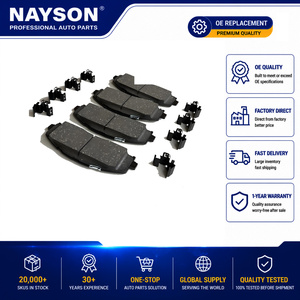 ผ้าเบรกดิสก์หน้า 68409860AB สำหรับรถจี๊ปแรงเลอร์ ปี 2018-2024 68409860AC 68409860AA 68409860 - Product Image 1
