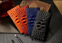 Langsung dari Produsen, Ini Adalah Dompet Tipis Wanita Berbahan Kulit PU, Bermotif Kulit Buaya, Tahan Air Berlapis-lapis.