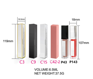 Gloss à lèvres avec lumière LED et miroir, rouge à lèvres liquide brillant, couleurs personnalisées, gloss à lèvres avec logo personnalisé - Product Image 6