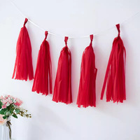 Guirlande de pompons en papier colorés, best-seller, assortiment de pompons suspendus pour baby shower, mariage, fête d'anniversaire
