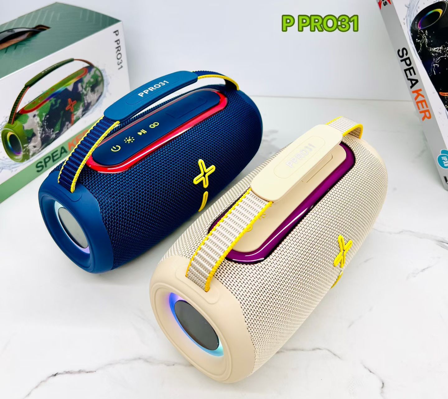 NEW P PRO31 Audio System - Portable Handheld 30W BASS High-power RGB Light Outdoor Subwoofer Sound System 3600mah · image 6