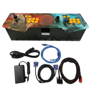 Consola <span class=keywords><strong>de</strong></span> Videojuegos Arcade Personalizable con Diseño <span class=keywords><strong>de</strong></span> Madera Delgada, Estilo Street Fighter, para TV, PC y Hogar - Product Image 4