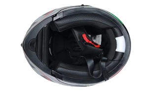 מפעל מותאם אישית אופנוע מלא פנים קסדה חיצונית נקודה מאושרת פרמיה מאטי שחור אופנוע קסדה - Product Image 3