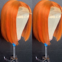 Pelucas de cabello humano rizado y ondulado estilo Pixie Birmano sin procesar con encaje frontal, pelucas cortas tipo Bob con ondas profundas HD para mujer