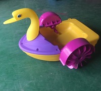 Bateau à pédales amusant pour enfants, bateaux à pédales manuels pour enfants dans la piscine