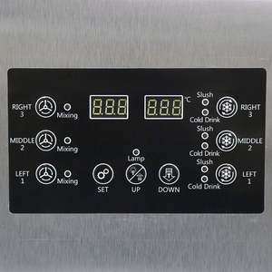 Slush Machine 3 Tanques 15L * 3 Bebida congelada 1200W Uso comercial - Product Image 4