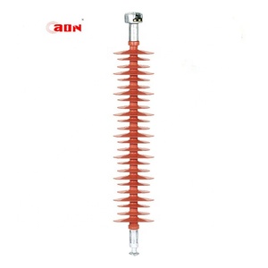 Chất lượng tốt màu nâu căng thẳng cao cách điện cao áp 110kv Composite Polymer cách điện - Product Image 2