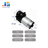 Pompe à liquide micro DC réversible haute pression 12V/24V, débit max. 400 ml/min, faible bruit, OEM pour diffuseur d'aromathérapie JSG18C