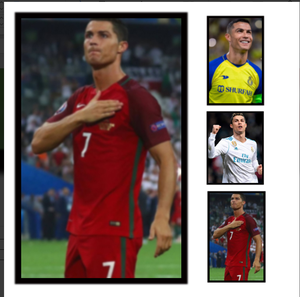 Póster Lenticular 3D Personalizado de Estrella de Fútbol, Impresión Lenticular con Efecto de Movimiento 3D, Arte Mural de Fútbol - Product Image 5