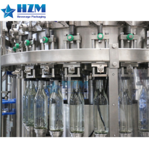 Ligne de production d'eau gazeuse en promotion / Machine de remplissage de bouteilles en verre pour boissons gazeuses / Mélangeur carbonateur pour eau pétillante - Product Image 3