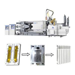 Machine de moulage sous pression à chambre froide industrielle Longhua, contrôlée par PLC, force de serrage de 7500 <span class=keywords><strong>KN</strong></span>, 380V, automatique, haute productivité | - Product Image 2